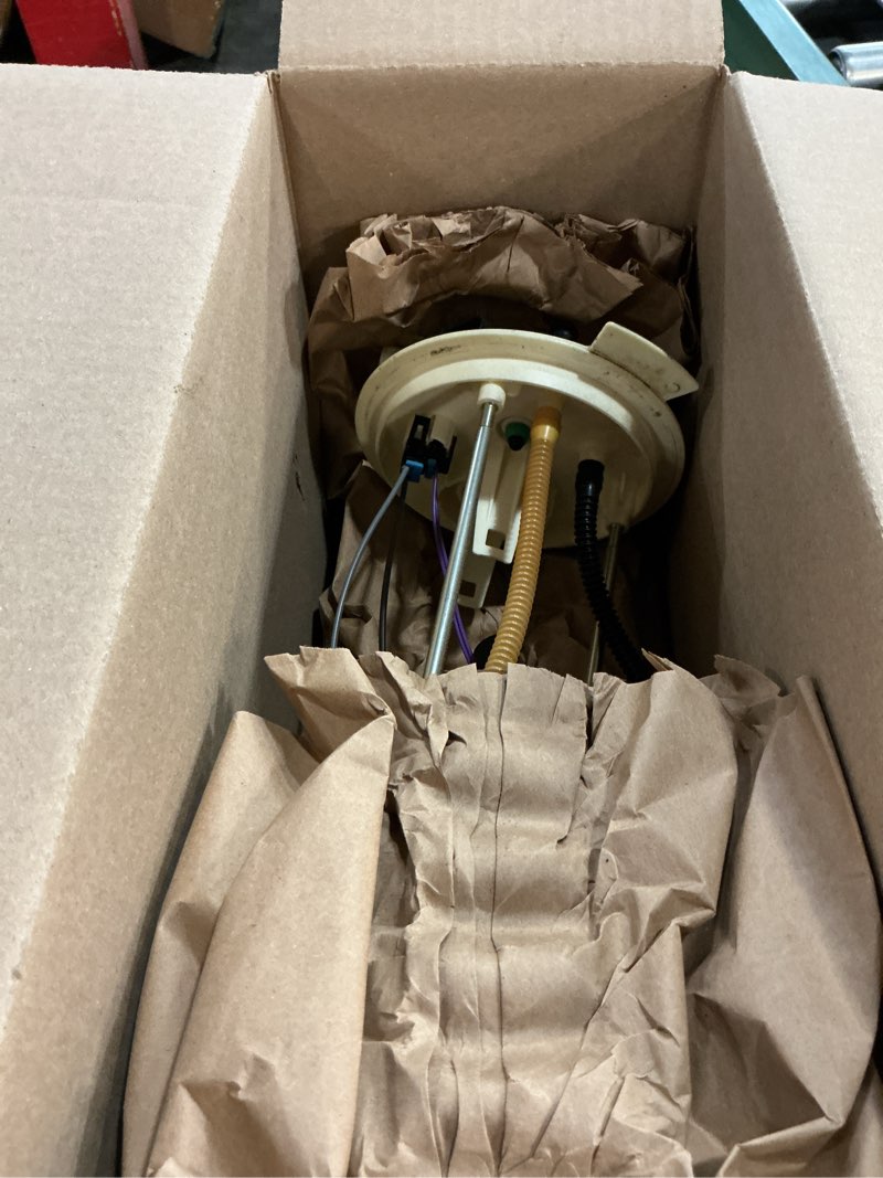 Condition photo showing As Is for motorcraft pfs973 fuel pump and sender assembly