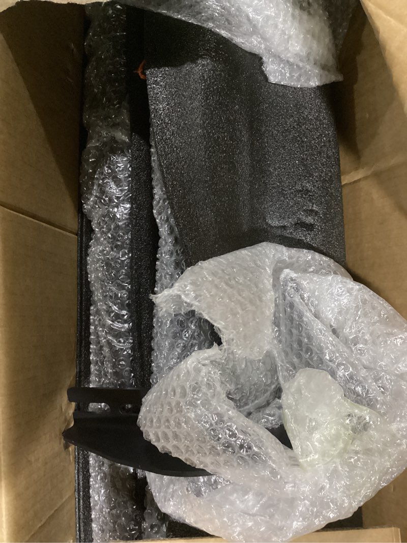 Condition photo showing As Is for autosaver88 6 inches running boards compatible with 2019-2026 dodge ram 1500 new body style crew cab with 4 full-size doors, ram nerf bars side steps (exclude 2019-2026 classic) 19-26 ram crew cab black