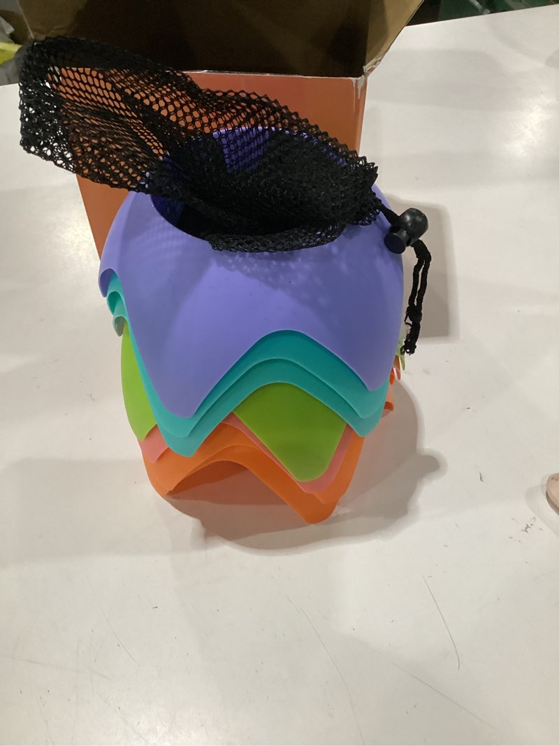 Condition photo showing As Is for beach cup holders for sand (7 pack) | beach vacation essentials drink holders, sand coasters for drinks & phones, portable beach accessories must haves for women, family travel & summer gifts