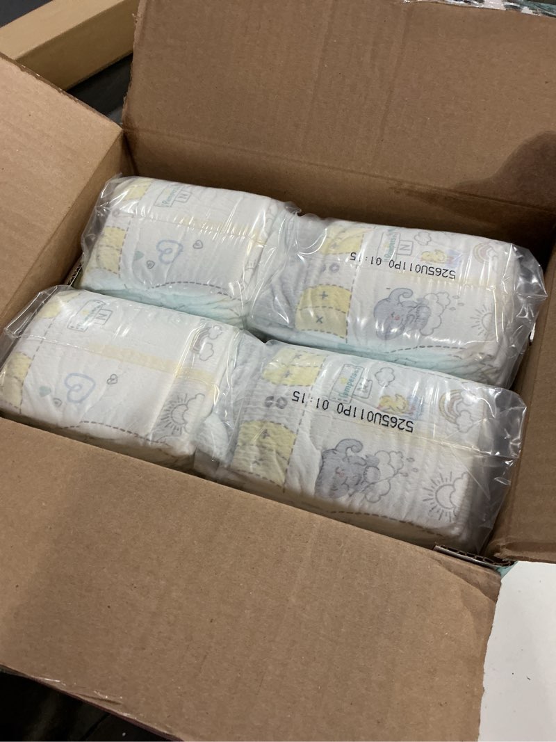 Condition photo showing New/Like New for pampers swaddlers diapers, size 0 (up to 10 lbs), 140 count, absorbent, keeps baby dry and comfortable, skin safe disposable baby diaper (packaging may vary) newborn 140