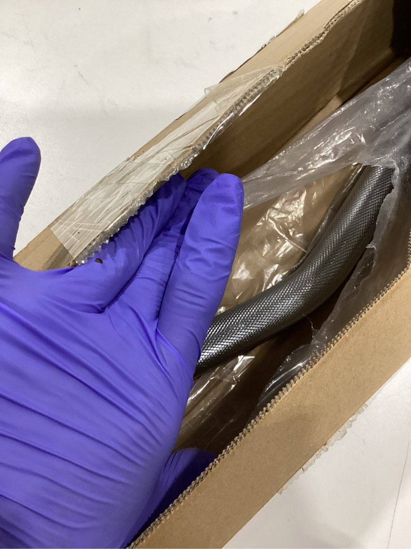 Condition photo showing As Is for CAP Barbell Olympic EZ Curl Bar, Chrome (New Version), 47-Inch (OBIS-47)