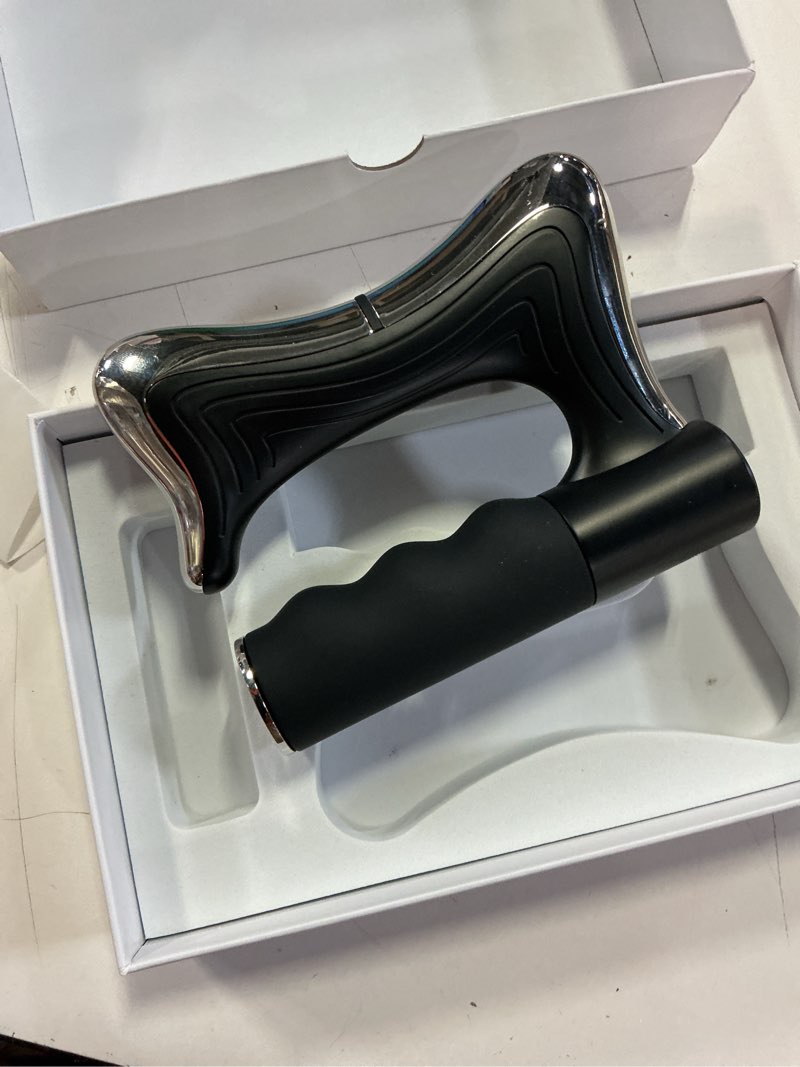 Condition photo showing Good Condition for sculptor full body contour device with heat & ems, cellulite massager skin firming & lymphatic drainage muscle relief better circulation, electric fascia knife for belly, arm, waist, leg (black)