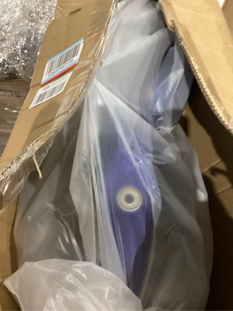 Condition photo showing As Is for Lil' Rider Wiggle Car Ride on Toy - No Batteries, Gears, or Pedals - Just Twist, Swivel, and Go - Outdoor Ride on for Kids 3 Years and Up (Blue), Large