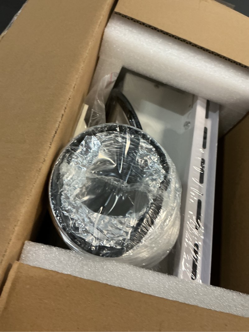Condition photo showing New/Like New for 4-in-1 bathroom exhaust fan with heater, 1100w/2200w dual heating, 220 cfm ventilation, 6000k 1800lm led light, quiet bath fan with light and heat, ceiling mount, plug-in or hardwired white-2200w
