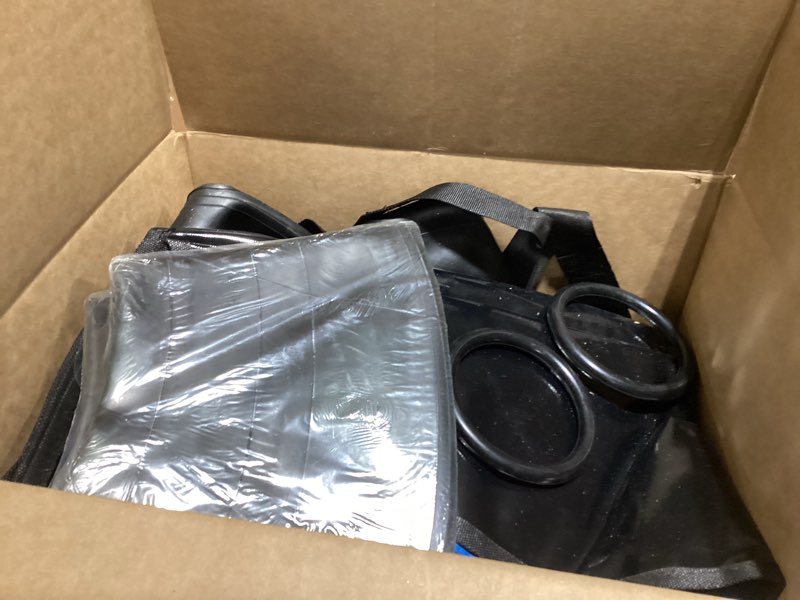 Condition photo showing Good Condition for Snow Tube Heavy Duty, 48" Snow Tube for Sledding, Snow Tubes for Adults with Premium Canvas Cover Thickened Bottom, Inflatable Snow Tubes Towable Sledding Tube for Boys Teens, Blue