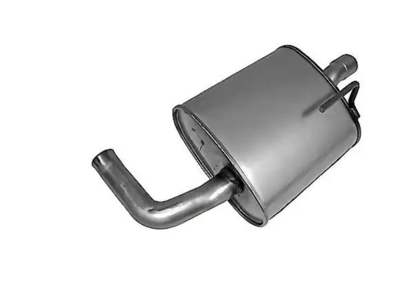 walker exhaust quiet-flow stainless steel 53823 direct fit exhaust muffler assembly 2" inlet (inside