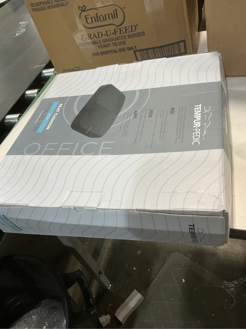 Condition photo showing New/Like New for Tempur-Pedic Memory Foam Seat Cushion Pillow  Blue