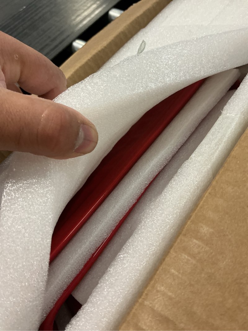 Condition photo showing Good Condition for dafuceramic casserole dishes for oven, baking dishes, ceramic bakeware sets of 4, rectangular baking pan set with handles for baking, casserole, kitchen, wedding gift (red)