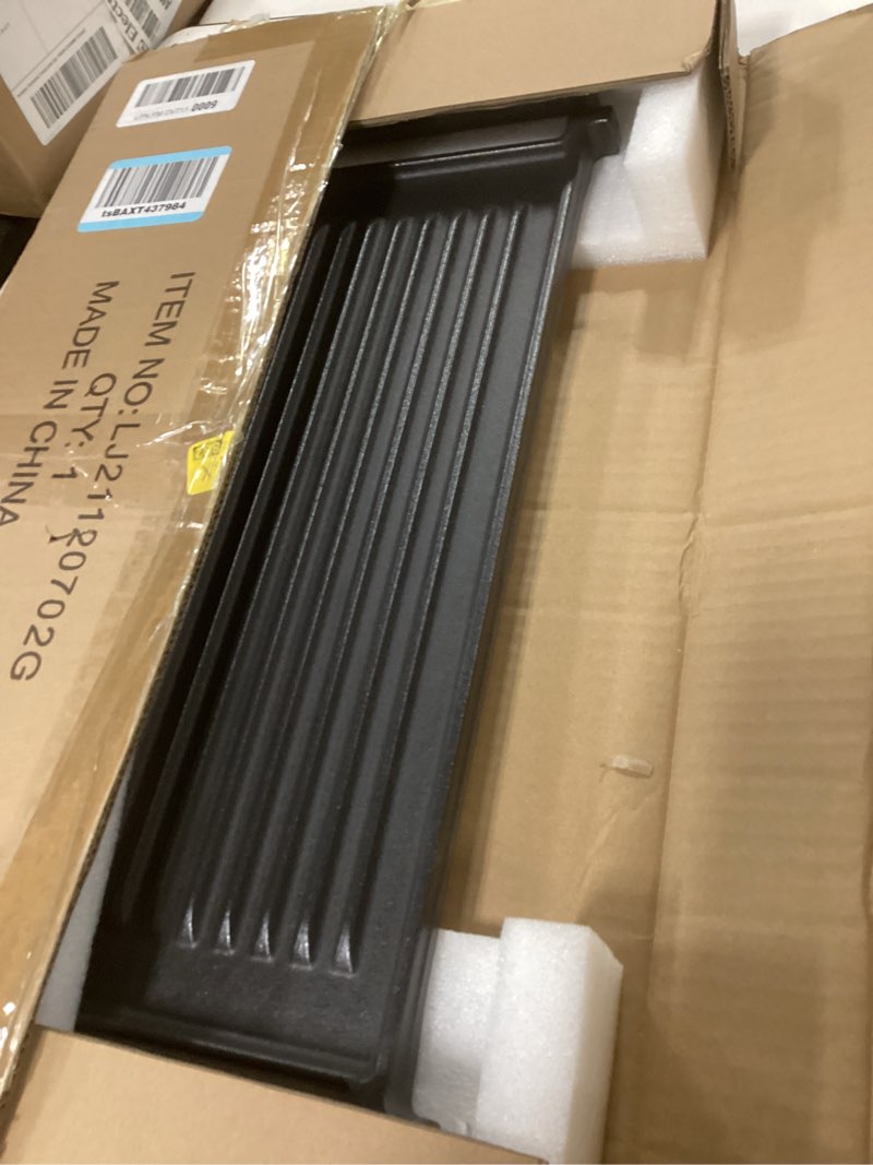 Condition photo showing Good Condition for WB31X24998 WB31X24738 Stove Griddle Replacement Parts for GE Gas Stove Griddle Plate JXGRILL1 Revers