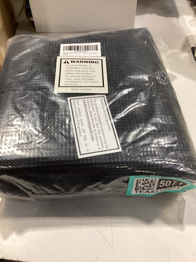 Condition photo showing New/Like New for modern wave central air conditioner cover for outside units 37 x 37 x 40 inches - full universal outdoor ac cover defender (mesh, 37" x 37" x 40")