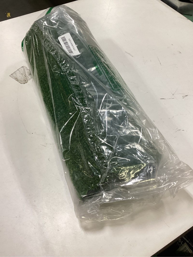 Condition photo showing New/Like New for Artificial Grass Table Runners-13 x 120 Inches Faux Grass Table Runner for Golf Themed Party,Synthetic Turf Table Runner for Wedding Party, Birthday, Banquet, Baby Shower, Home Decor XXL:13 x 120 Inches