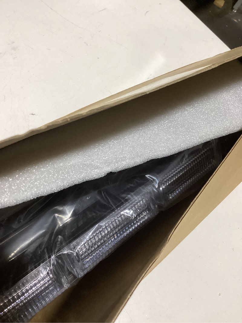 Condition photo showing Good Condition for ASPL 26inch 126 LED Rooftop Emergency Strobe Lights Bar Double Side Flashing Safety Warning Traffic Advisor Light Bar Hazard Snow Plow Light for Trucks Vehicles Construction Tow Pickup(Amber/White)