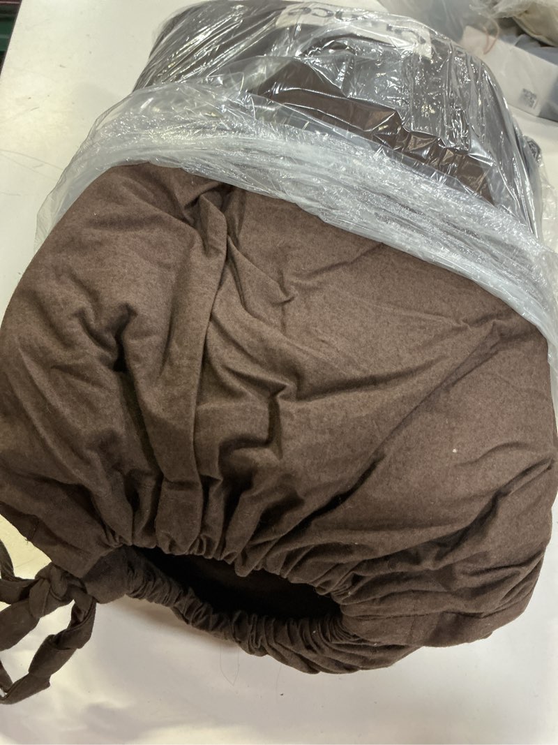 Condition photo showing Good Condition for organic brushed cotton sheet set, full, espresso