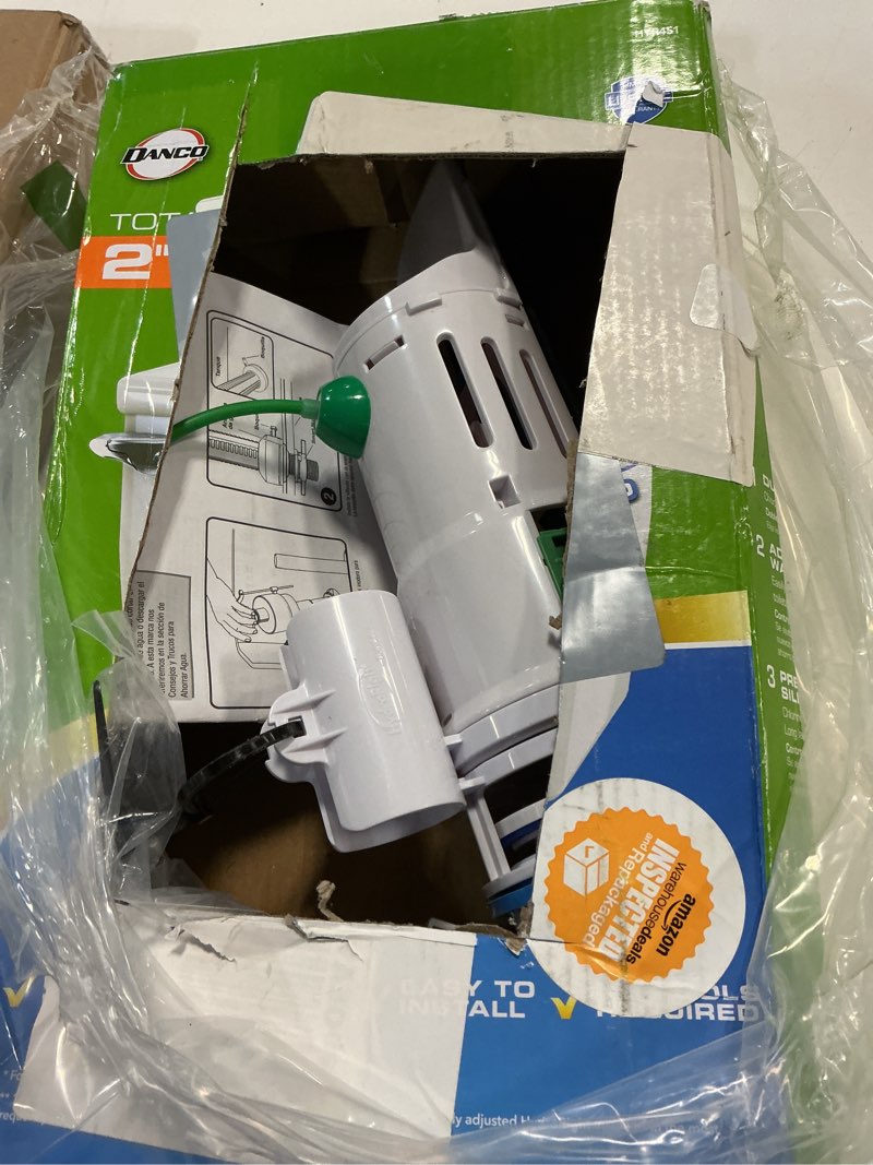 Condition photo showing Good Condition for danco hyr451t hyrdroright universal water-saving toilet repair kit with dual flush valve, lever handle, white, hyr451t pack of 1 lever handle