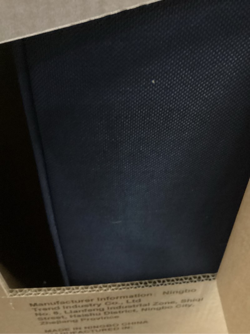 Condition photo showing As Is for BOSSIMA Indoor Outdoor Deep Seat Chair Cushion, Fade Resistant, 24 inches Replacement Foam Seat Cushions, Olefin Navy Blue