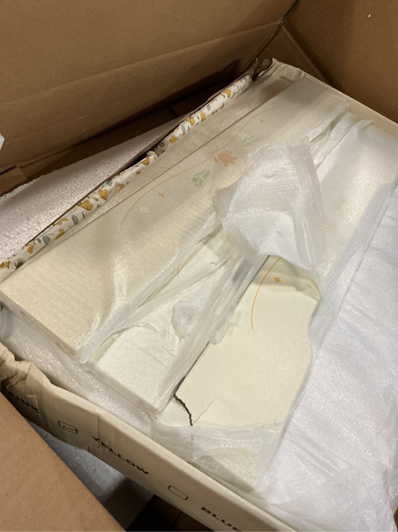 Condition photo showing Good Condition for robud baby doll crib, wooden baby doll beds for 20 inch dolls, baby doll bunk beds with tulle, american girl doll bed for gifts, wrp12 natural
