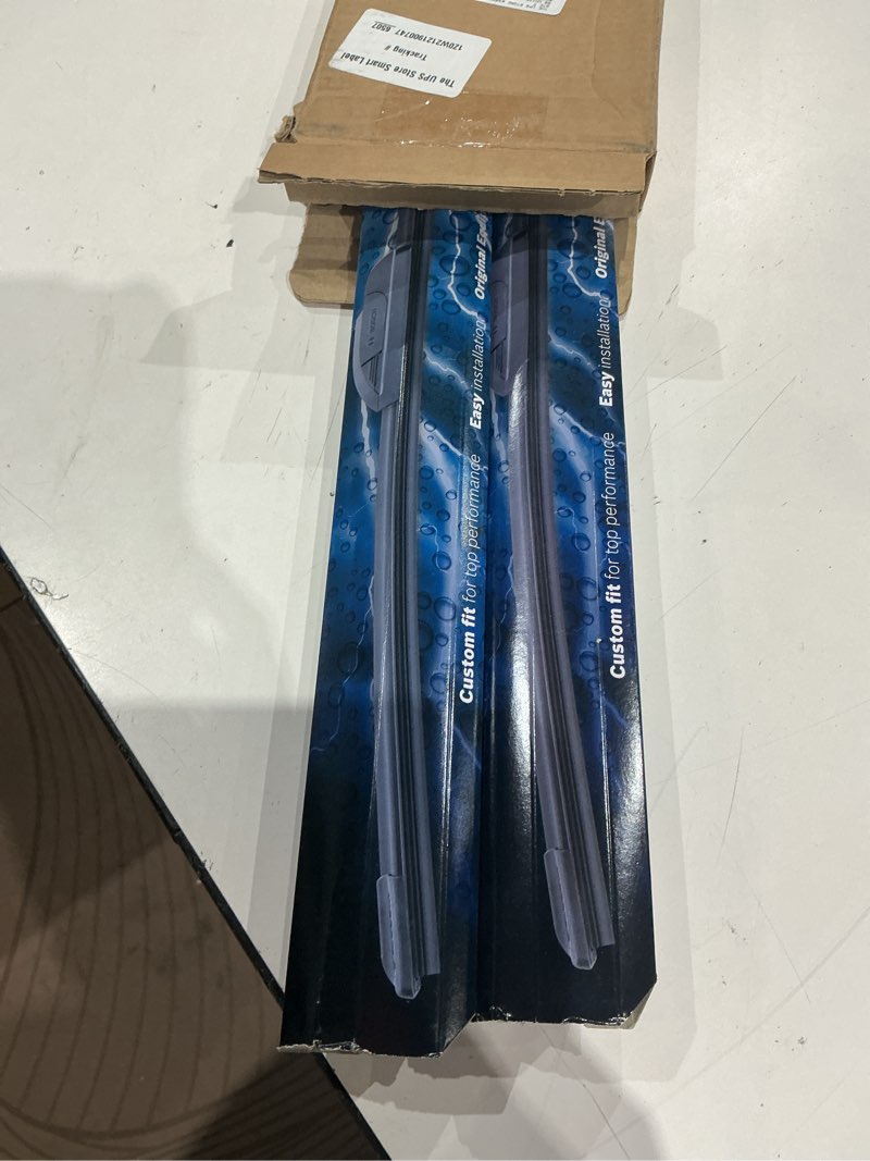 Condition photo showing Good Condition for bosch 24a21a icon beam wiper blades - driver and passenger side - set of 2 blades (24a & 21a)