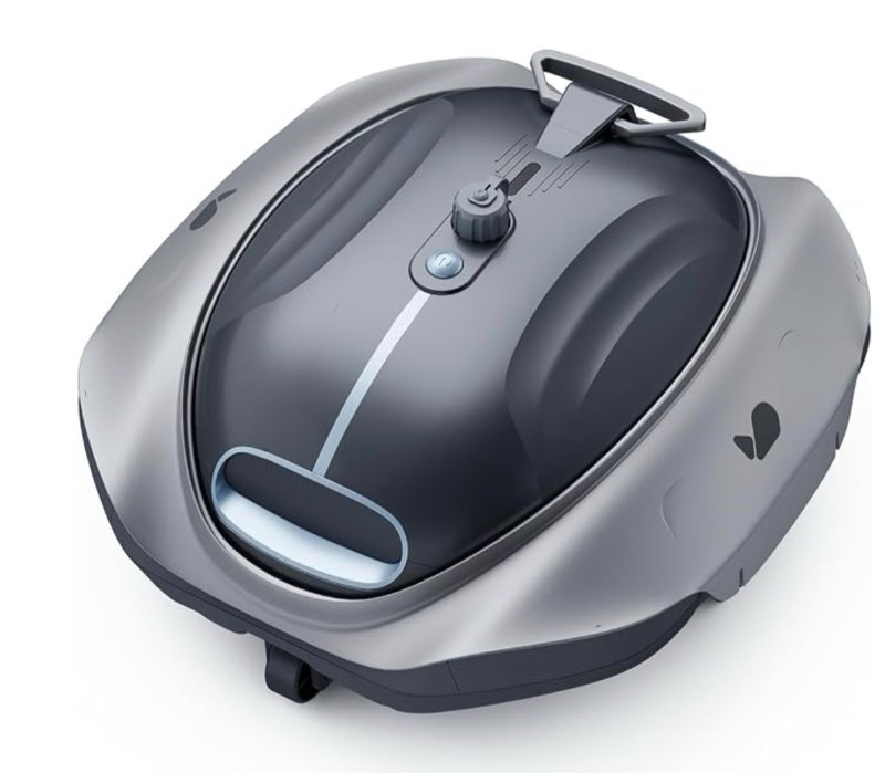 Condition photo showing Good Condition for bublue 300p cordless robotic pool cleaner, pool vacuum with bluehole suction, dual motors, self-parking for above-ground flat pools up to 1,076 sq.ft, purple