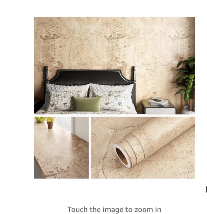 livelynine tan concrete wallpaper peel and stick beige tones limewash accent wall paper for bedroom bathroom apartment friendly removable cement concrete contact paper for walls countertops 15.8x78.8"