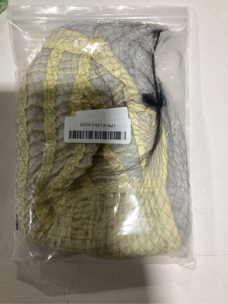 Condition photo showing As Is for ANOGOL Hair Cap+ Short White Wig for Men Silver White Men's Cosplay Wig Short Silver Mixed White Ani