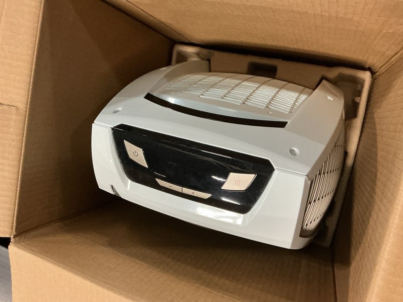 Condition photo showing As Is for Vornado AVH10 (2025) Space Heater for Home, Fan Only Option, Digital Display with Adjustable Thermostat, Advanced Safety Features, Auto Climate Control, Whole Room Electric Heater for Indoors, White