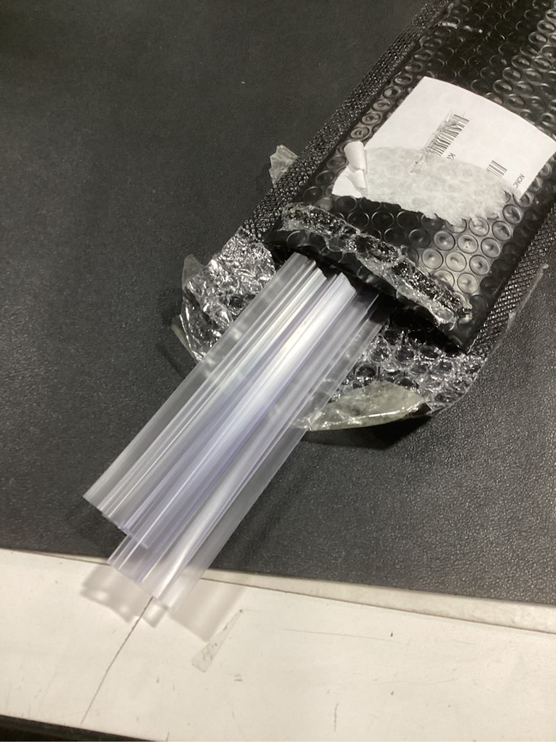 Condition photo showing New/Like New for 2-Pack Frameless Shower Door Bottom Seal for 4-6mm Glass Length 70cm/28inch Glass Door Sweep to Stop Shower Leak