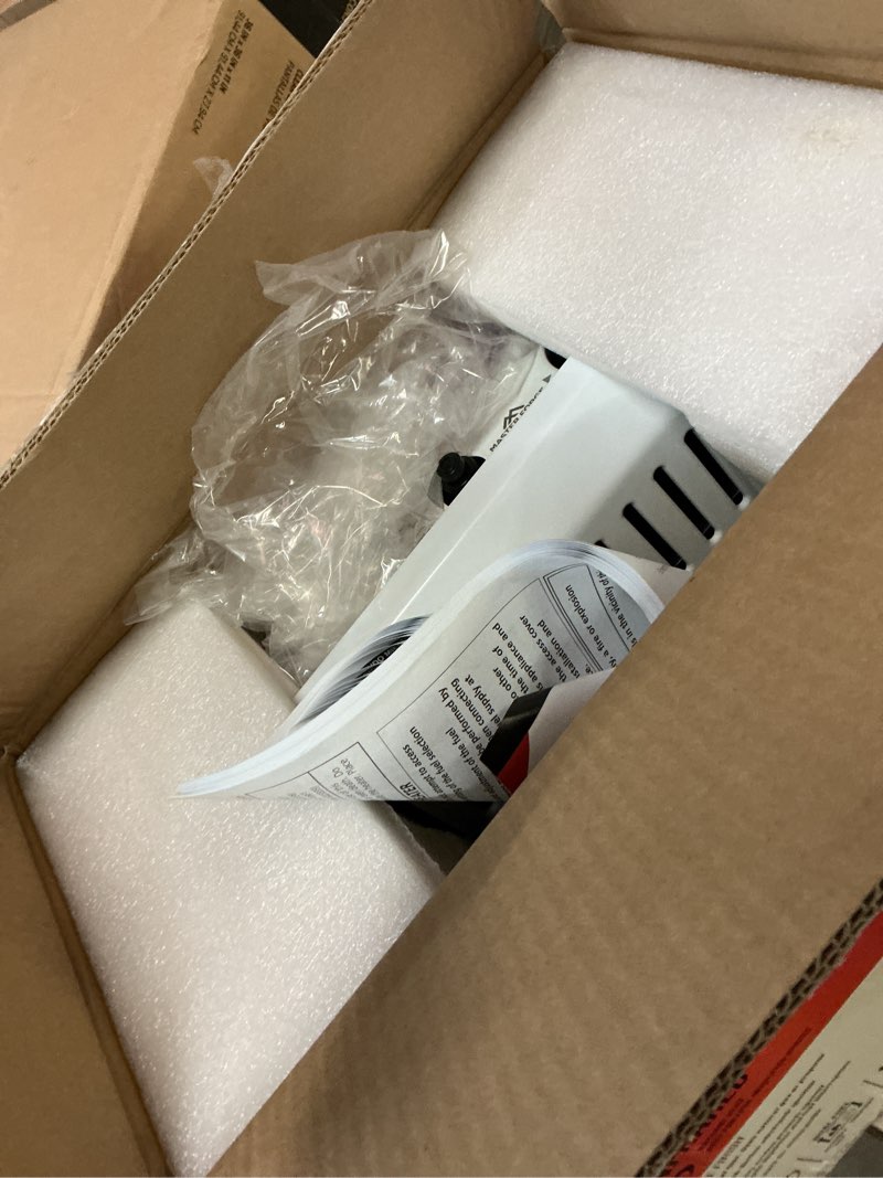 Condition photo showing As Is for MASTER FORGET™  INDOOR/GARAGE 12,000-BTU  VENT-FREE WALL HEATER