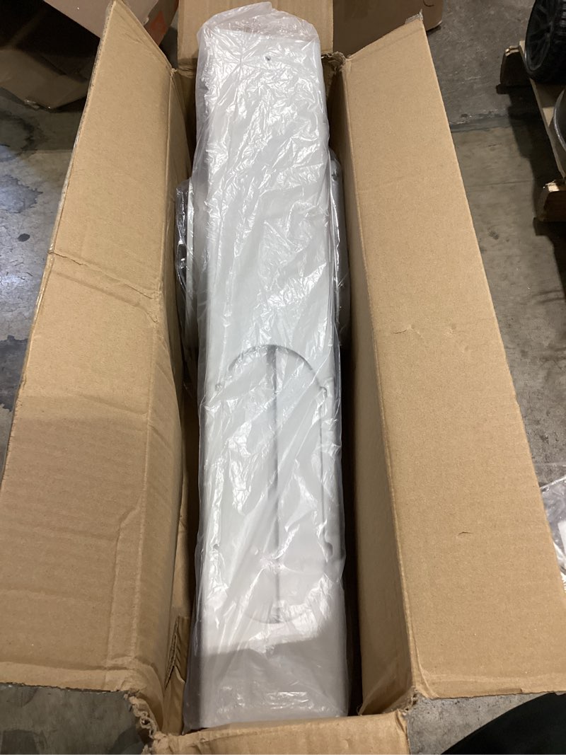 Condition photo showing As Is for portable air conditioner window kit with universal coupler fit for 5.1"/5.9" exhaust hose, mobile a/c window vent seal kit with 4 adjustable seal plates for vertical/horizontal sliding window