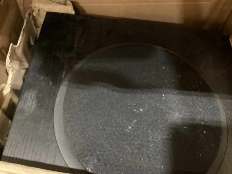 Condition photo showing As Is for edifier t5s powered active subwoofer with 70w rms, 8" long-throw woofer, deep bass (35hz) speaker, built-in amp, low distortion, phase selector & energy-efficient for home & studio audio, black