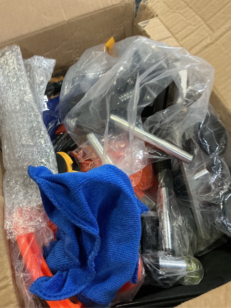 Condition photo showing As Is for vextro dent puller kit, paintless dent repair tools with dent lifter, bridge puller, slide hammer t-bar, pdr car dent removal kit with glue gun and tabs for auto body hail damage pdr-002