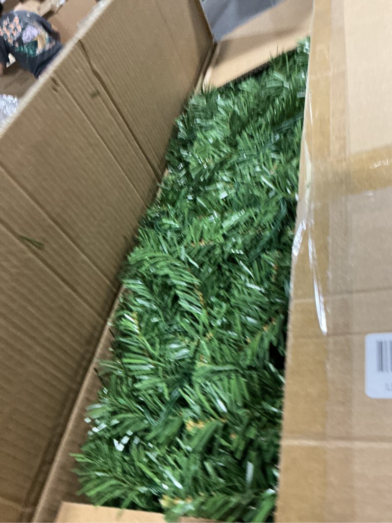 Condition photo showing Good Condition for Solar Wreath 60 inch, Outdoor Christmas Wreaths Large with 350 LEDs & 8 Lighting Modes, Lighted Holiday Decorations for Outside 60in