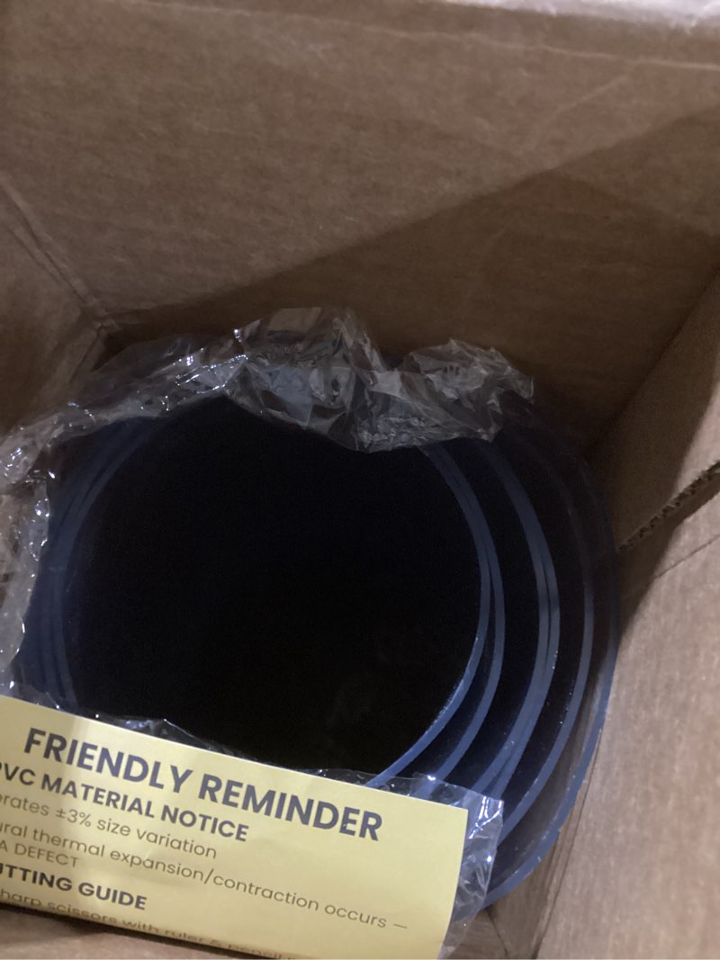 Whirltique Clear Table Cover Protector 44 x 72 Inch, 2mm Thick Table Protector for Dining Room Table