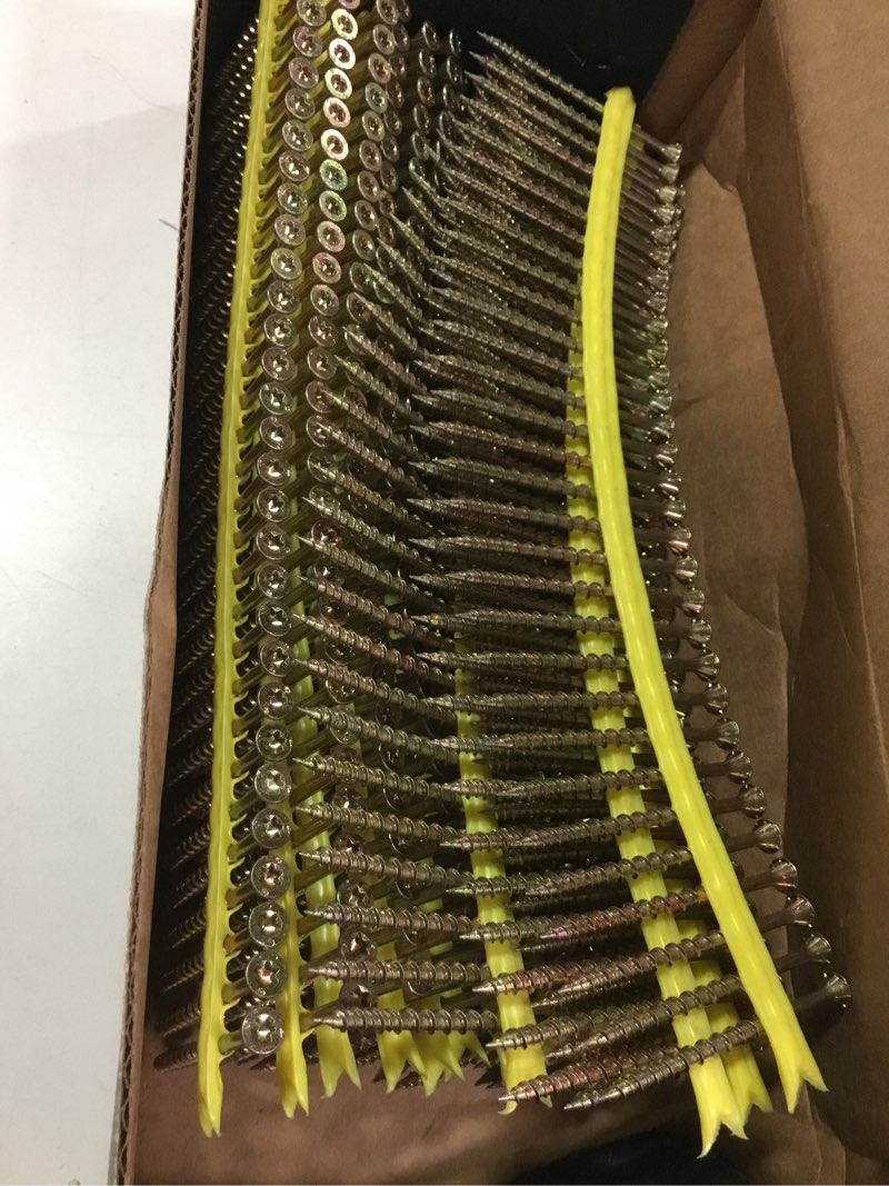 Condition photo showing Good Condition for Simpson Strong-Tie HCKWSV134S #9 x 1-3/4 in. Yellow-Zinc Coated WSV 