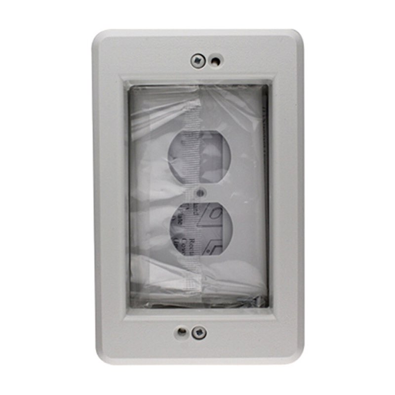 dvfr1w-1 recessed outlet box, recessed electrical box for wall mount tv, outlet mounting box for new