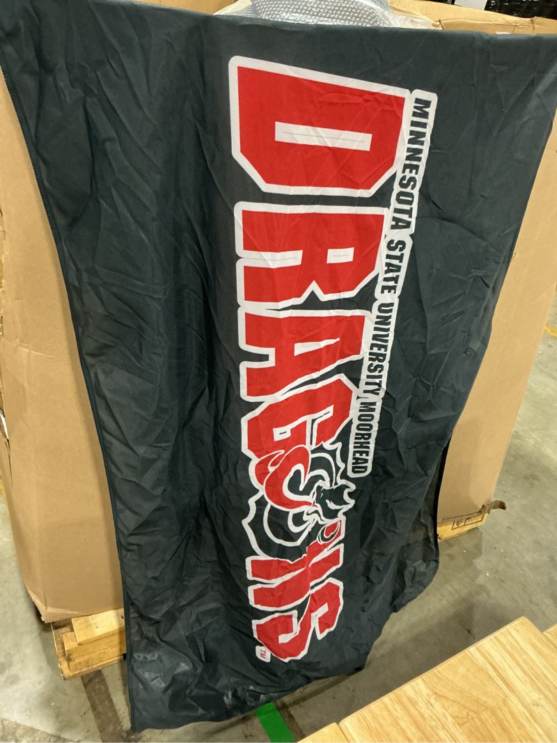 Condition photo showing Good Condition for desert cactus minnesota state university moorhead msum flag - 3 x 5 feet dragons banner, indoor/outdoor durable fabric, 100% polyester design (style 1)