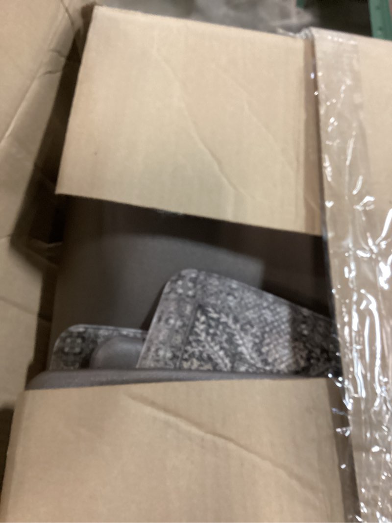 Condition photo showing As Is for KIMODE Anti Fatigue Kitchen Mat 2PCS,Waterproof Farmhouse Green Kitchen Rugs Non-Slip,Vintage Kitchen Mats for Floor,Cushioned Comfort Standing Mat for Laundry,Office,Sink,Desk,17"x47"+17"x29" 17.3" x 47"+17.3" x 29"--0.47 inches Green/Grey