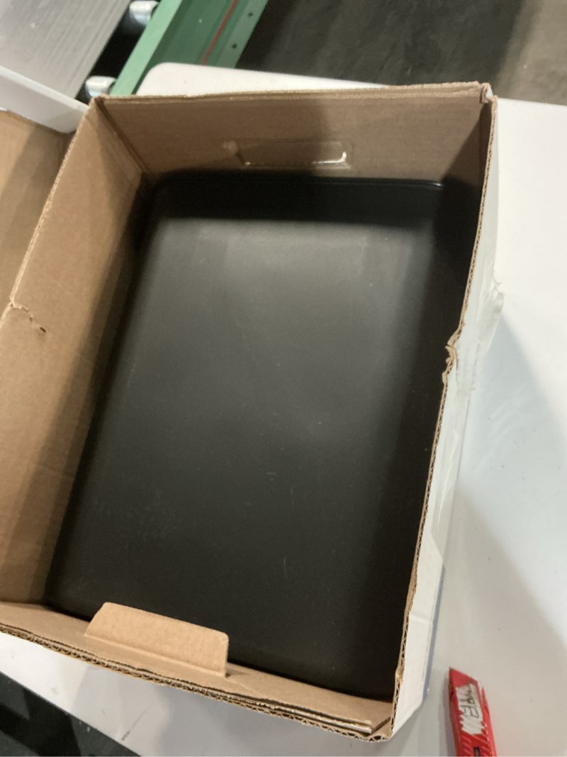 Condition photo showing As Is for Cesun Bathroom Trash Can with Lid, 4 Gallon Motion Sensor Garbage Can Automatic Touchless Trash Cans, Slim Plastic Smart Waste Basket for Bedroom, Office, Living Room, White