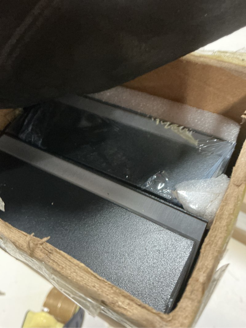 Condition photo showing Good Condition for 2pcs 24in Exterior Wall Lights,4.33in Wide Dimmable Modern Outdoor Wall Lights for Garage and Front Door,Linear Outdoor Wall Sconce IP65 Waterproof,Black LED Outdoor Long Light Fixture 2pcs-24*4.33in-Dimmable