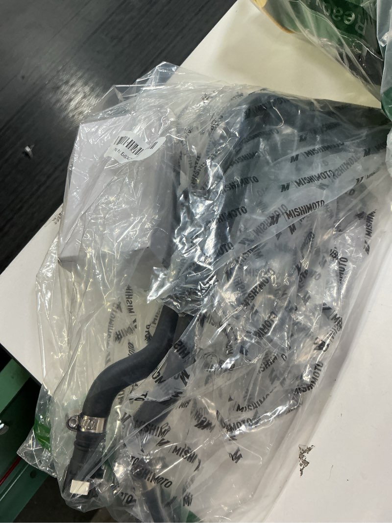 Condition photo showing Good Condition for mishimoto baffled oil catch can, compatible with nissan titan xd 5.0l cummins 2016-2019