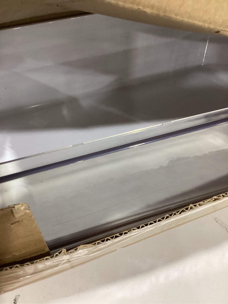 Condition photo showing New/Like New for upgraded da97-12650a refrigerator door shelf bin (right) fit for samsung refrigerator parts rf260, rf261, rf263 replaces da63-06963 da63-07104a - by ami parts