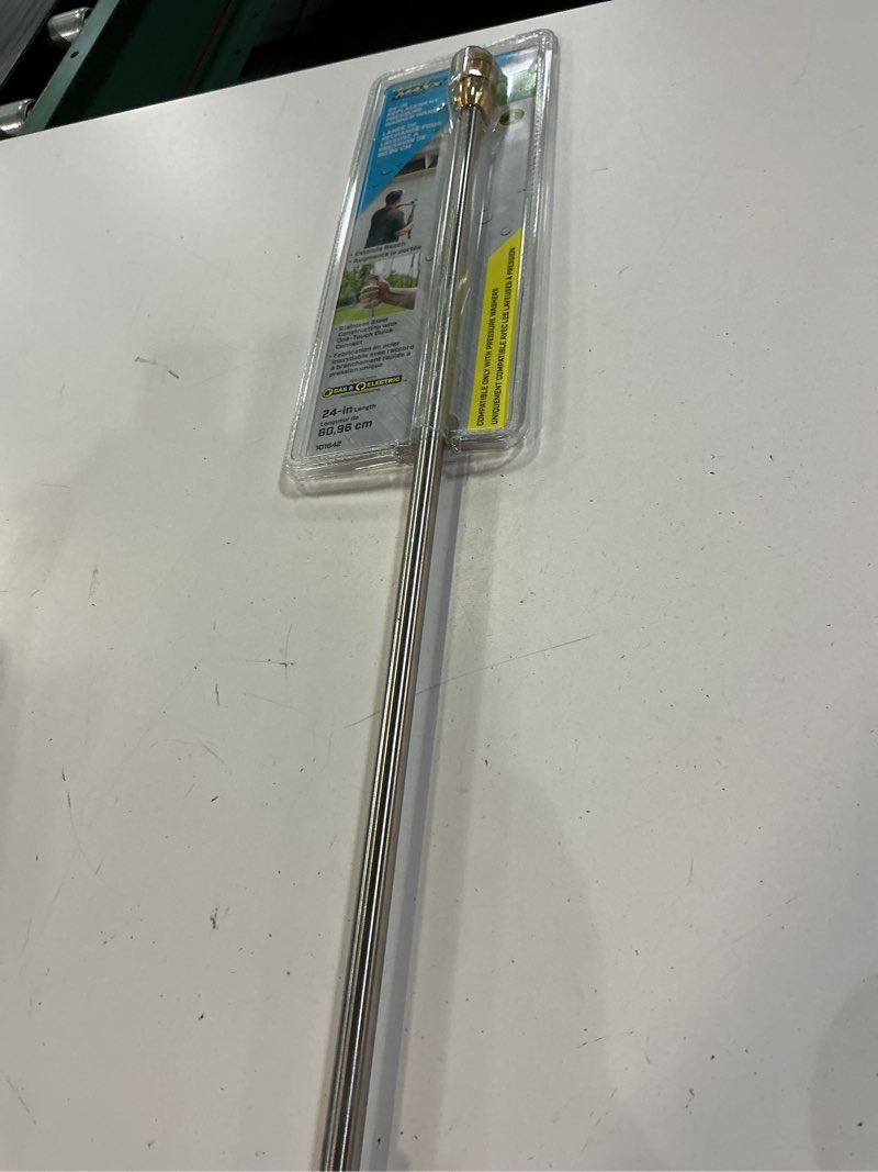 Condition photo showing As Is for surfacemaxx pro 24-in wand with one-touch qd adapter
