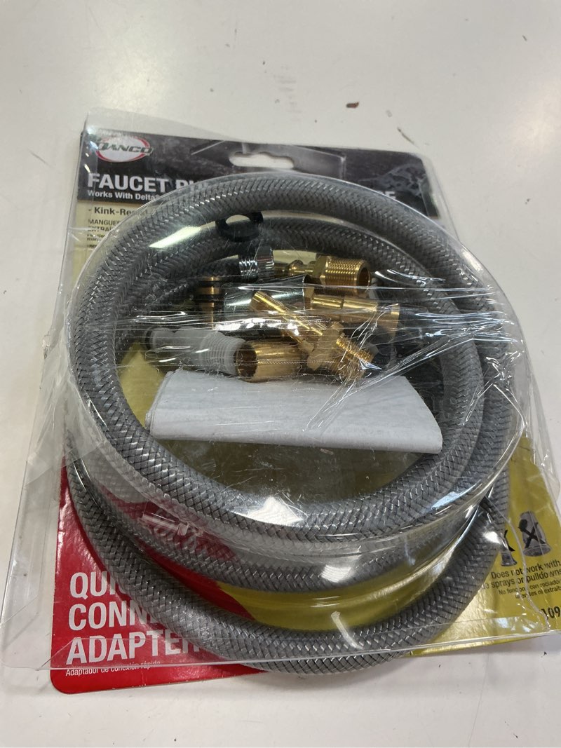 Condition photo showing Good Condition for DANCO Kitchen Faucet Pull-Out Spray Hose Replacement Kit for Pullout Sprayer Heads | 57 inch Kink-Resistance Nylon Braided Faucet Hose (10912)