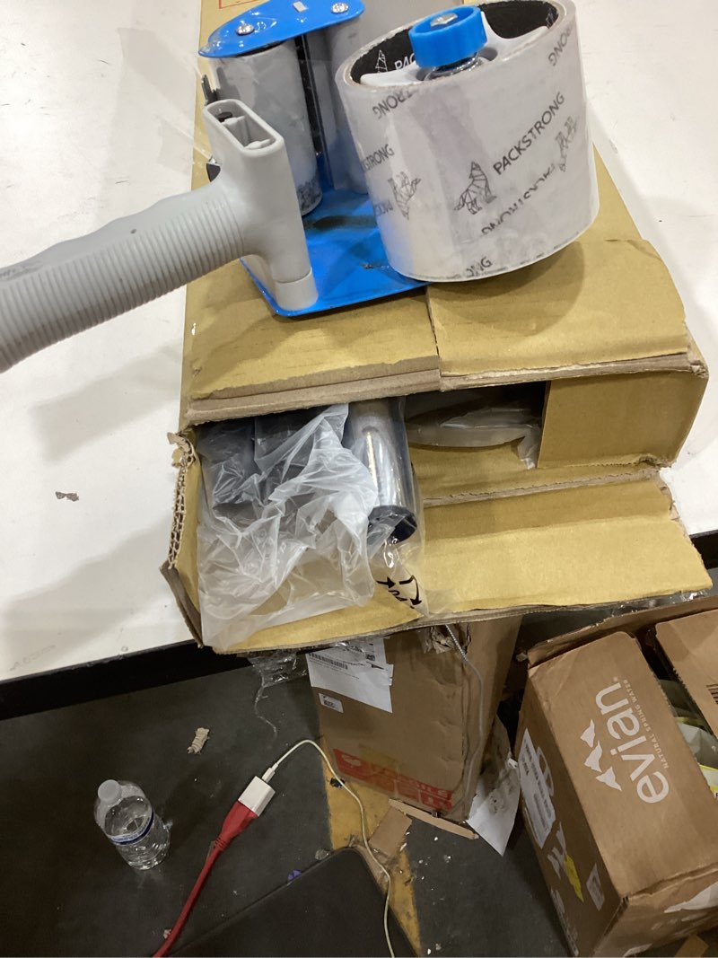 Condition photo showing As Is for Colorations Excellerations Classroom Adjustable (36 - 63 inches H) Charts Stand on Wheels Mobile Teaching Pocket Chart Stand (Item # EXPAND)