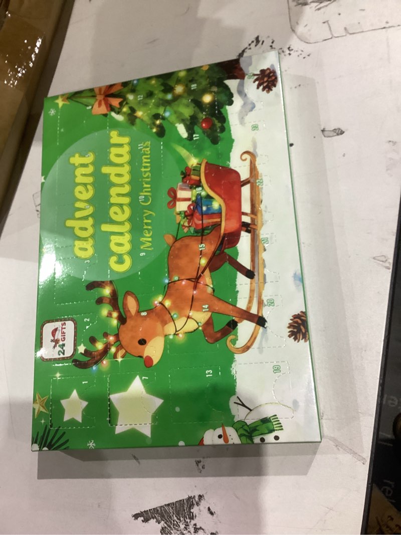 Condition photo showing New/Like New for 24 Days Advent Calendar 2025, Surprise Holiday Christmas Countdown Calendar Gifts Idea