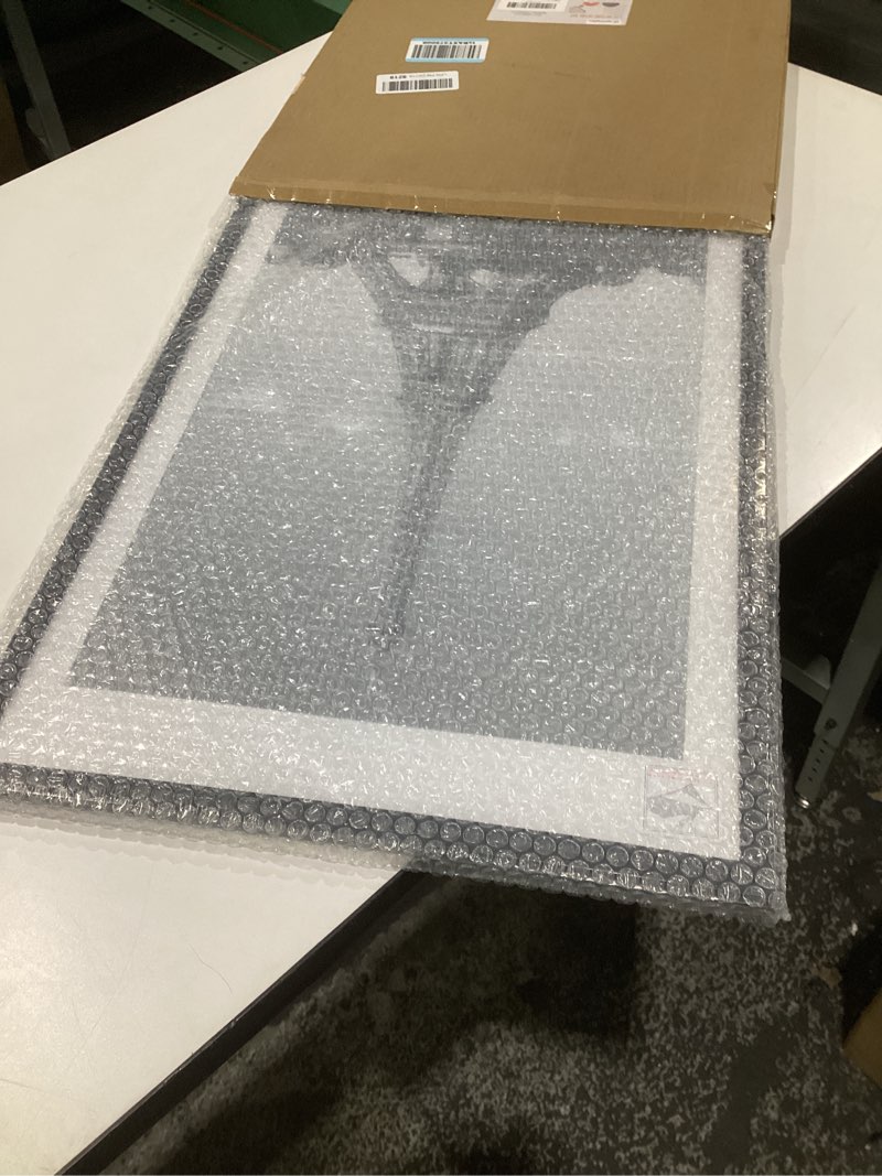 Condition photo showing Good Condition for upsimples 16x24 picture frame, display pictures 14x20 with mat or 16 x 24 without, wall hanging poster frames, black, 1 pack