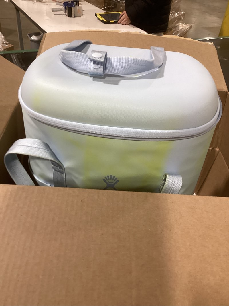 Condition photo showing Good Condition for Hydro Flask Cooler Backpack - Insulated Portable Soft Cooler - 20 L Capacity in Surf Blue Cooler Backpack 20 L SURF