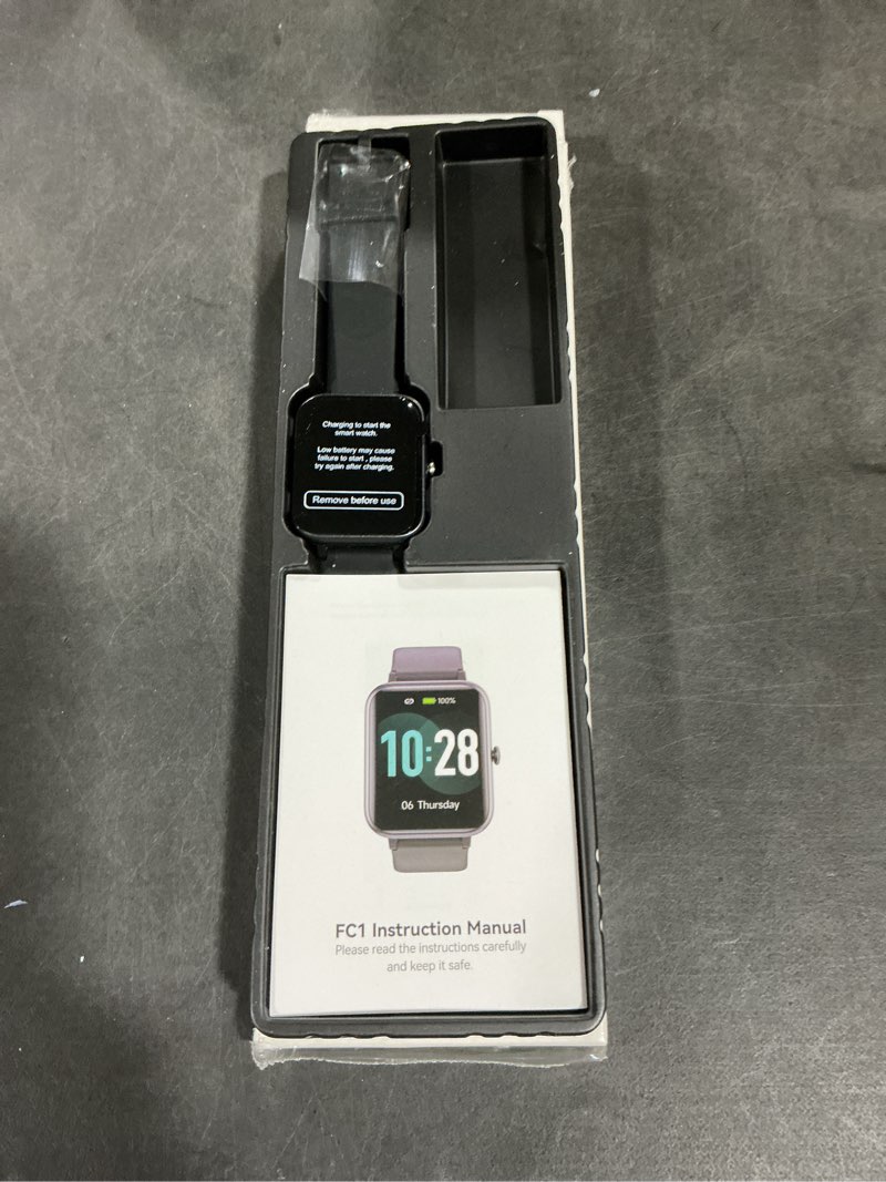 Condition photo showing Good Condition for (No chord) GRV Smart Watch for iOS and Android Phones (Answer/Make Calls), Watches for Men Women IP68 Waterproof Smartwatch Fitness Tracker Watch with Heart Rate/Sleep Monitor Steps Calories Counter (Black)