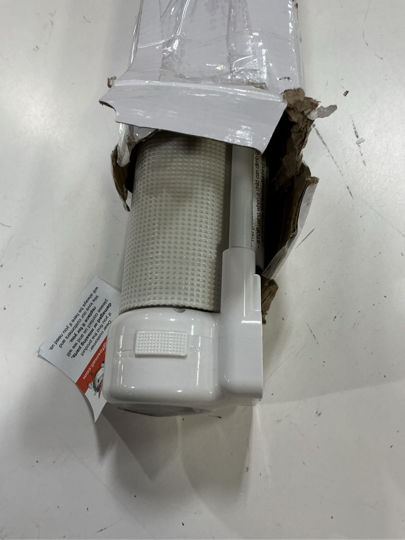 Condition photo showing Good Condition for reinforced 96" wide retractable baby gates extra wide dog gate with support rods - prevent crawling under, retractable dog gate indoor outdoor retractable gate wide baby gates for large openings,white white (33" tall x 96" wide)