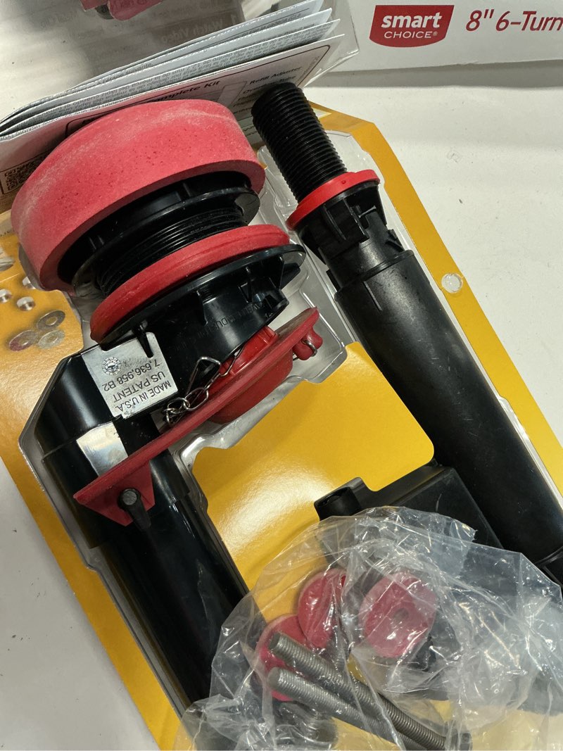 Condition photo showing As Is for quietfill platinum complete universal toilet repair kit