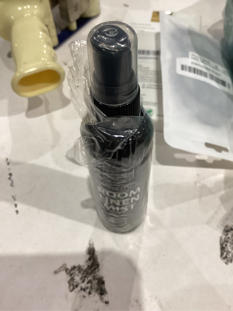 Condition photo showing As Is for Aromasong Eucalyptus & Wild Mint Linen and Room Spray, Natural Aromatic Mist, Relax Your Body & Mind, Perfect as a Bathroom Spray Air Freshener Pillow Mist